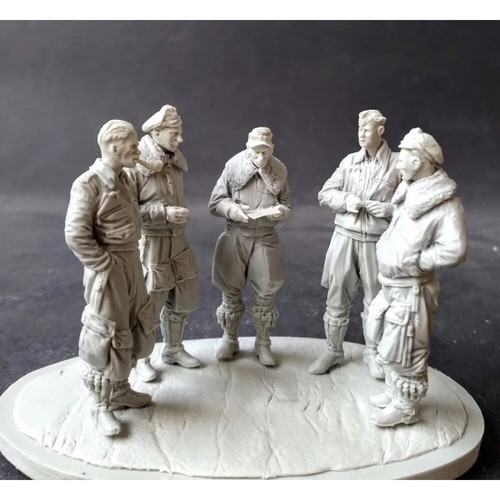 Resin luftwaffe pilot - resin,