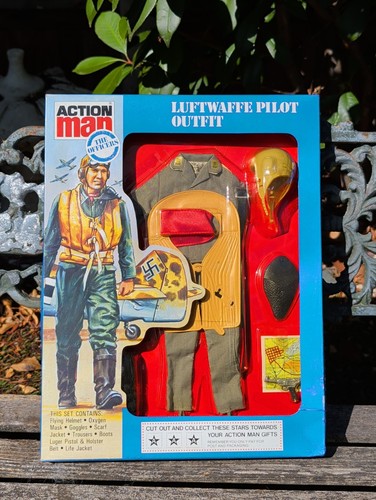 Vintage action man luftwaffe - vintage,