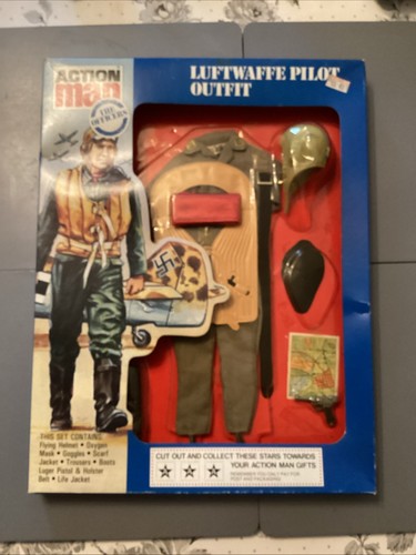 Vintage action man - action, luftwaffe