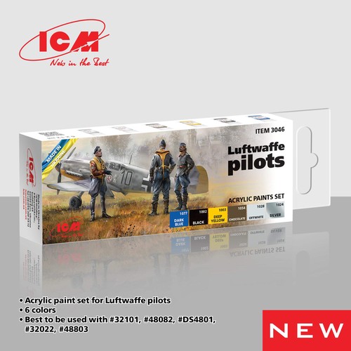 Icm 3046 luftwaffe pilots - icm,