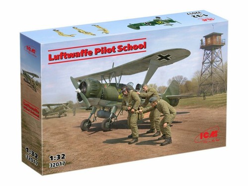Icm 32017 luftwaffe pilot - 1:32,